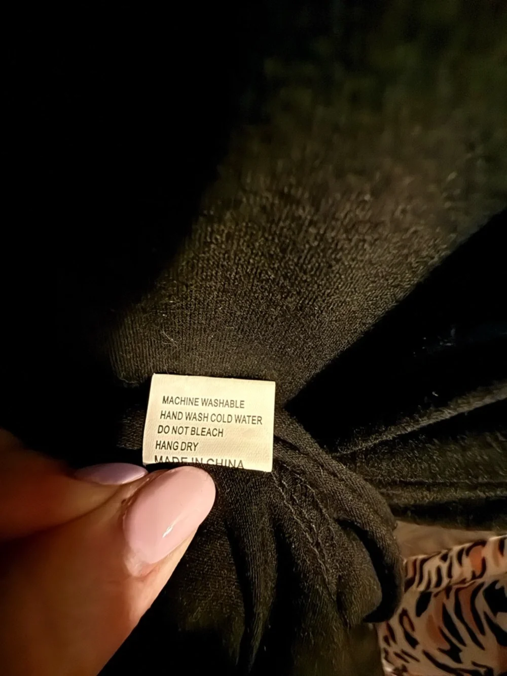 NWT Rosriss Black Leopard Print Raglan Baseball Tee - Plus Size - Picture 5 of 11